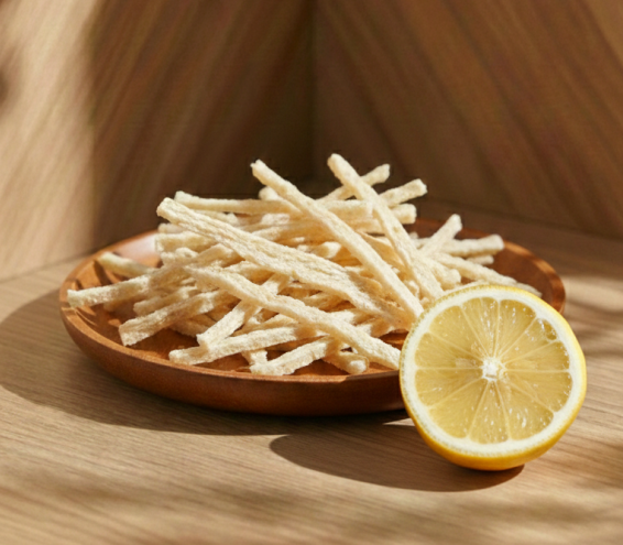 鱈魚檸檬夾心絲