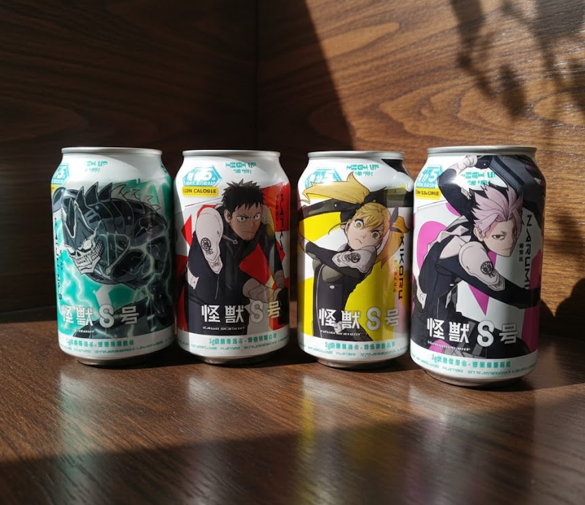 HIGH UP 5g控糖氣泡水（檸檬草莓味）怪獸8號-A