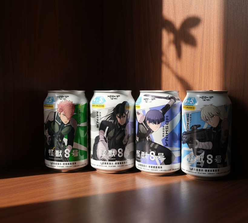 HIGH UP 5g控糖氣泡水（檸檬蜂蜜風味）怪獸8號-B