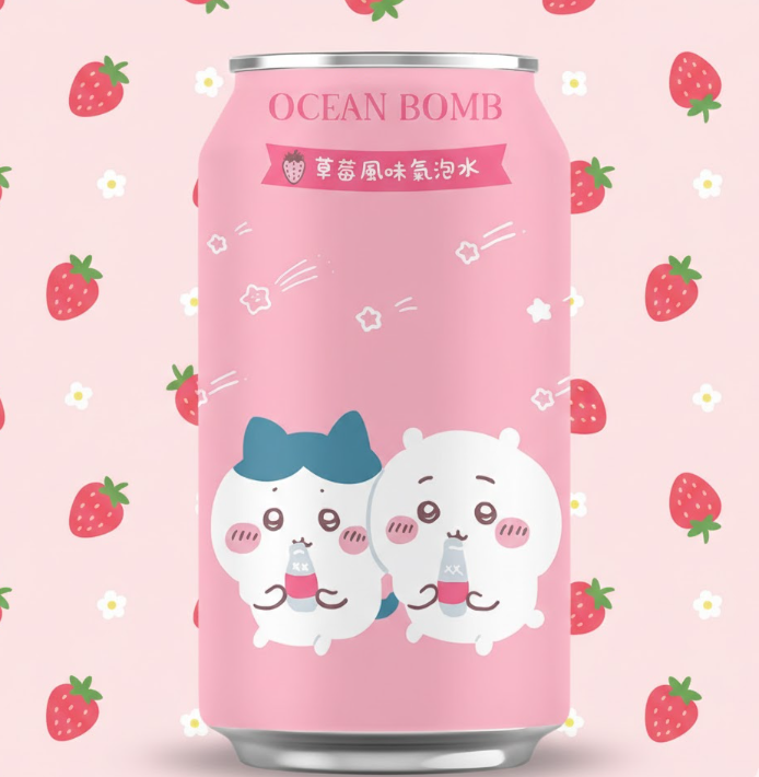 吉依卡哇-白葡萄/柚子蜜/蜜桃/草莓/雪梨風味氣泡水