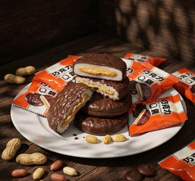 巧克力Q餅(花生)奶素