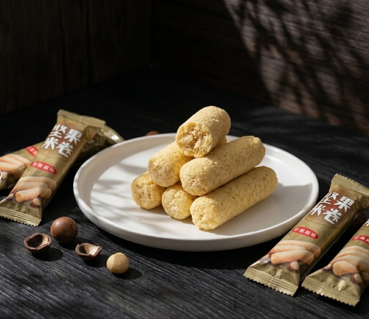 原味堅果米捲