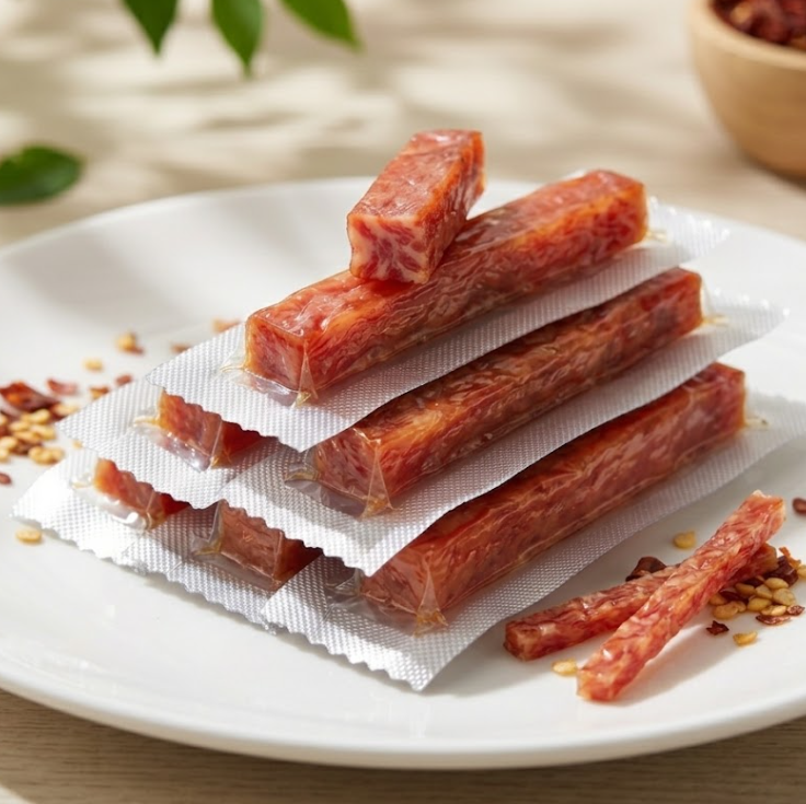 麻辣口味豬肉條