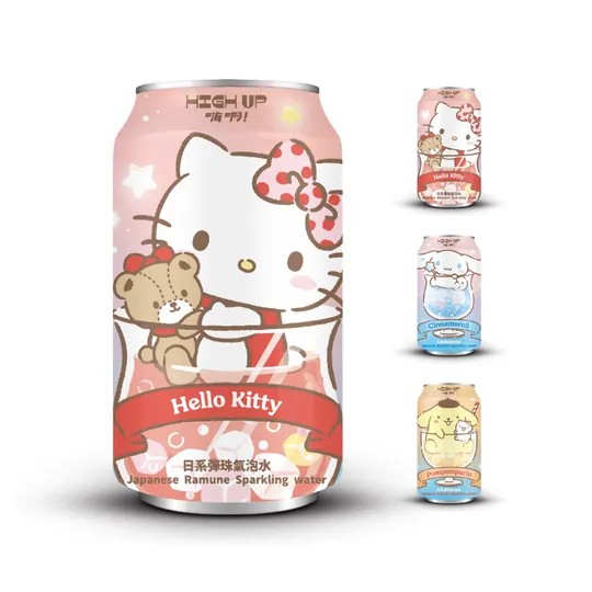 三麗鷗日系彈珠氣泡水－原味