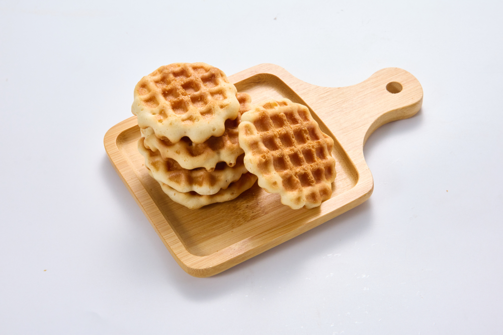 奶油口味格子煎餅