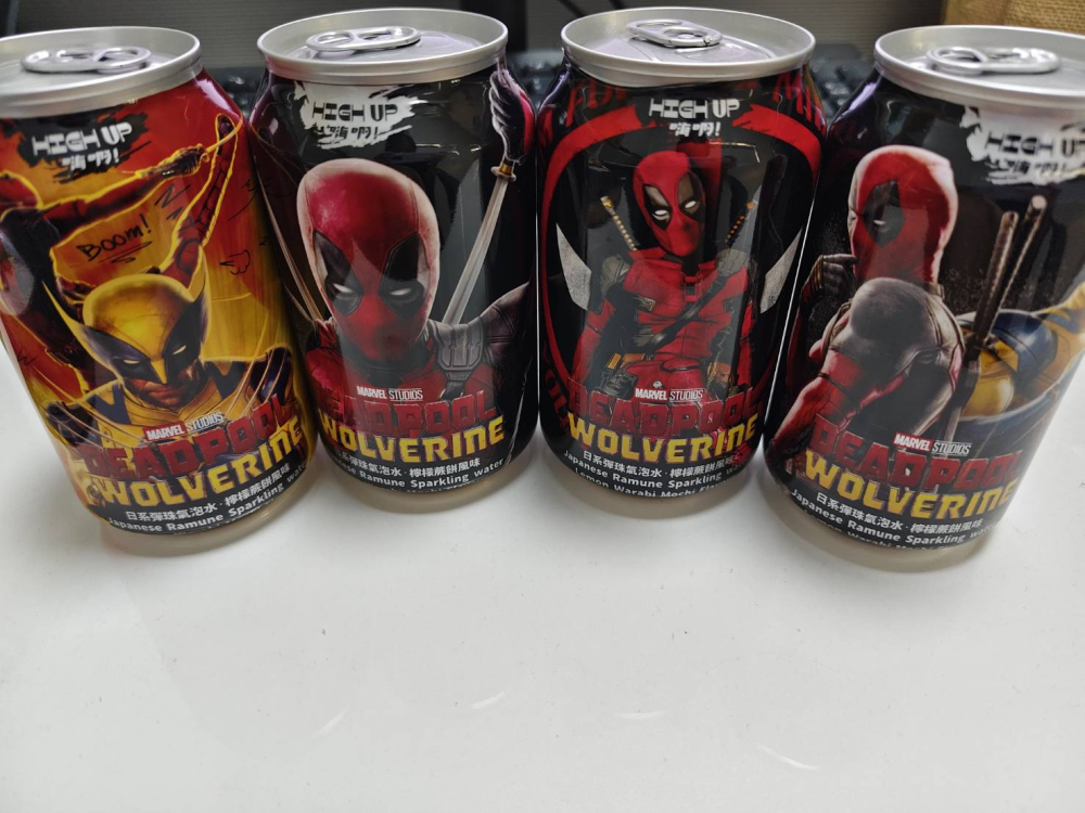 死侍3日系彈珠氣泡水(檸檬蕨餅風味)