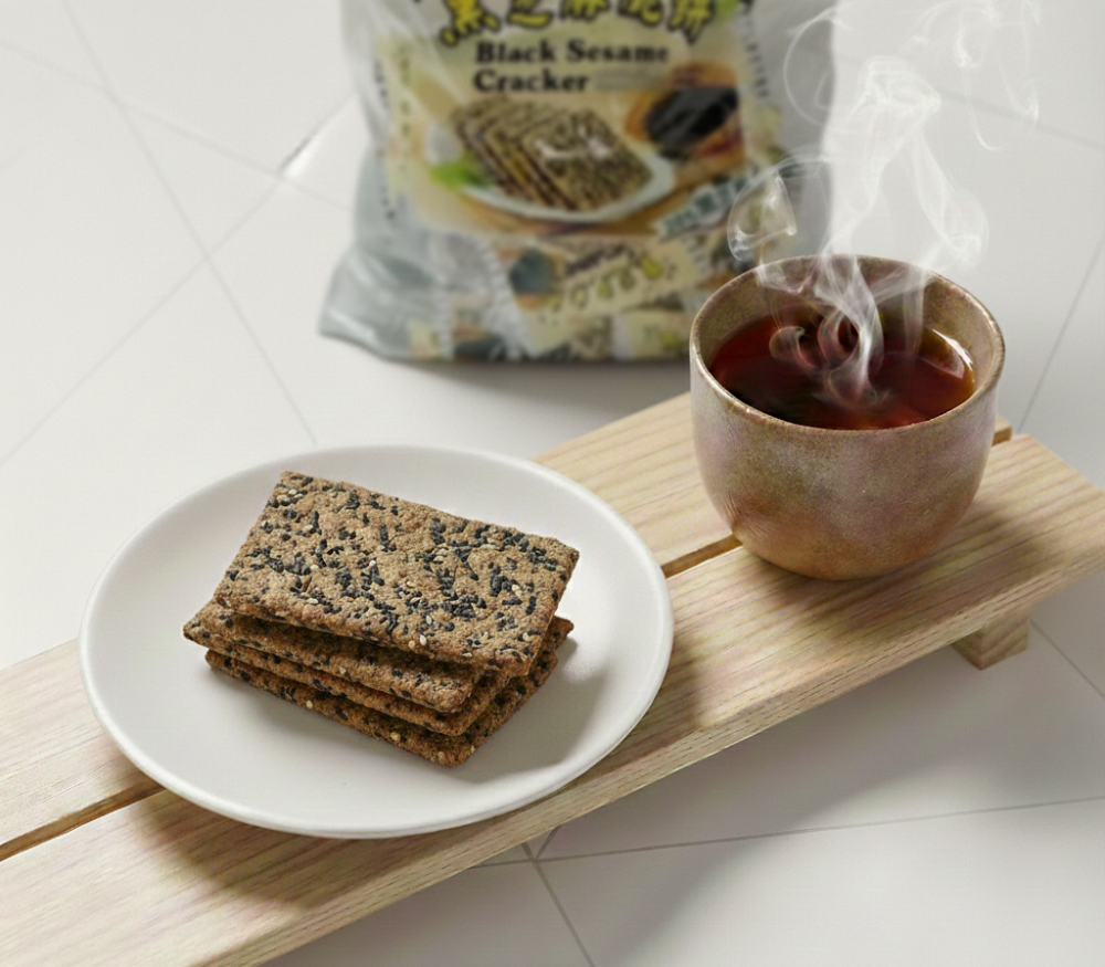黑芝麻脆餅(奶素)