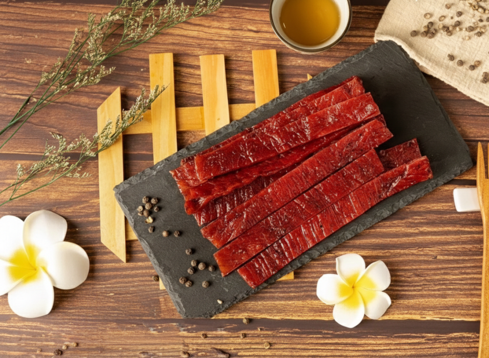 熟蜜汁肉乾 (切)