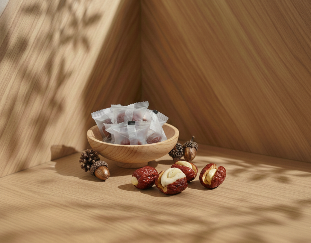 紅棗牛軋夾腰果