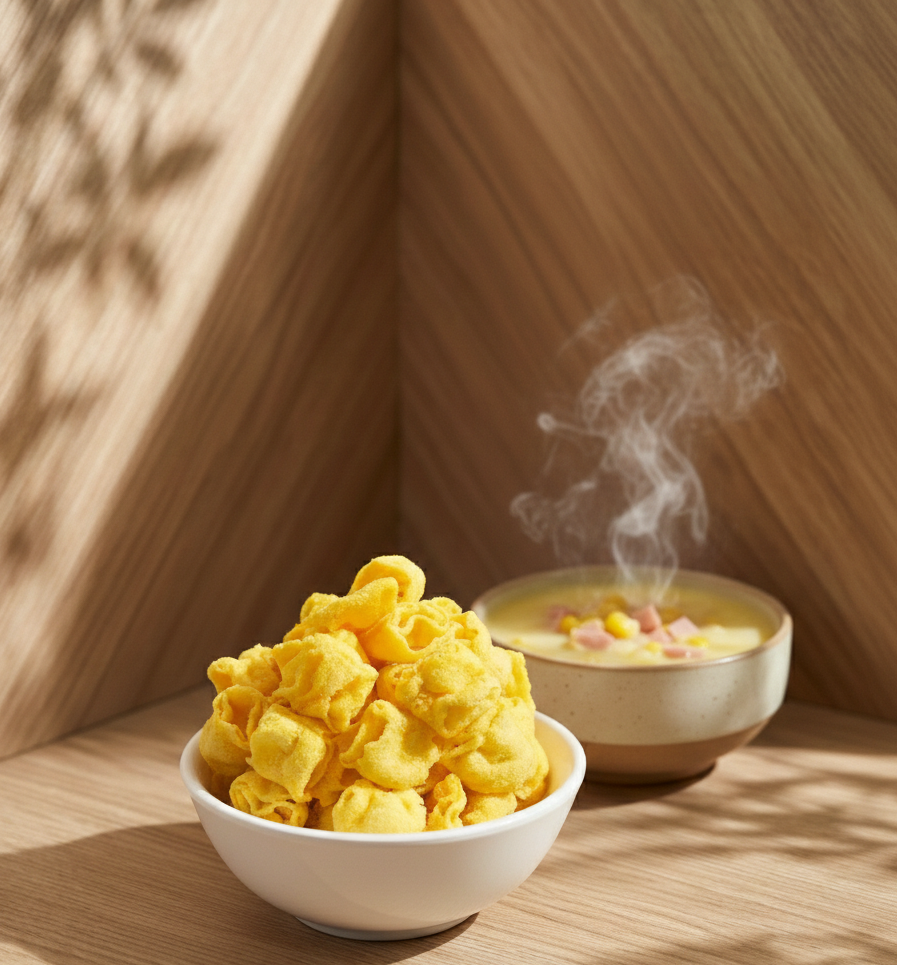 玉米濃湯味空氣脆餅