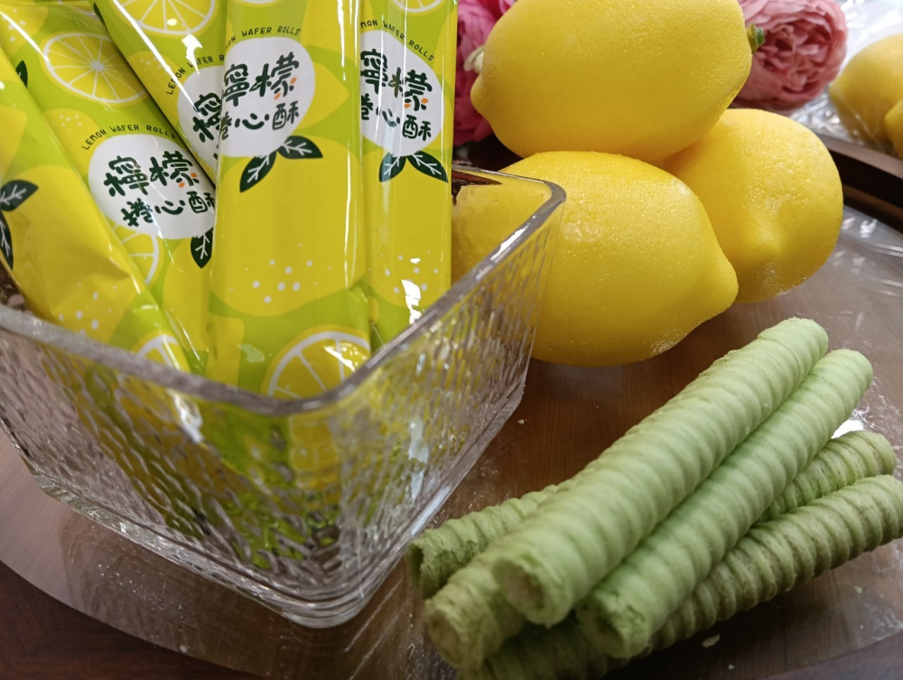 檸檬風味捲心酥(奶素)
