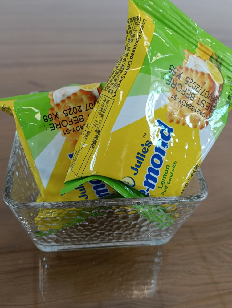 檸檬風味夾心餅乾