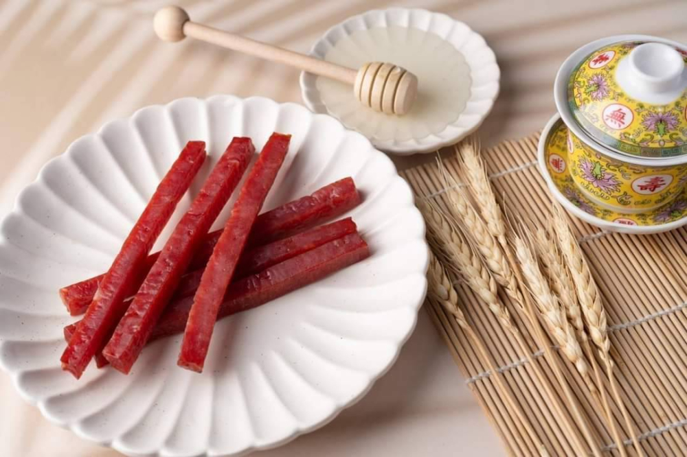 岩燒豬肉條